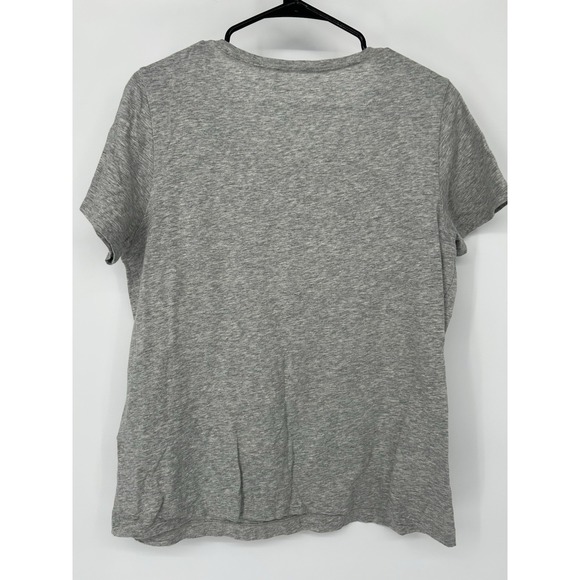 NEW KATE SPADE FOX FOXY LADY POCKET LOGO TEE SHIRT TOP T-SHIRT L - Picture 4 of 4